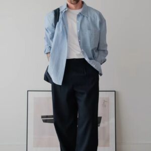 Bebek Mavisi Gömlek